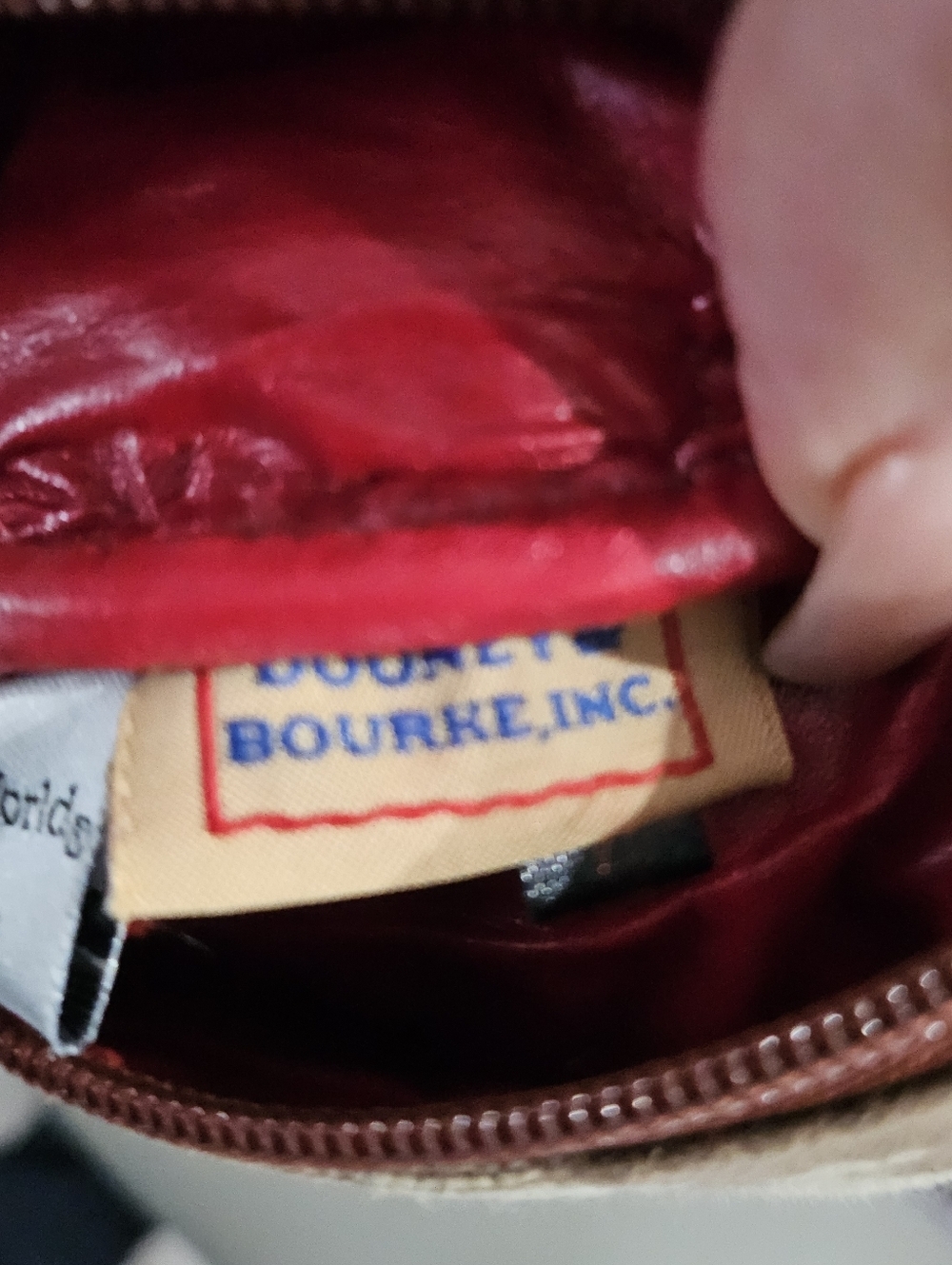 Disney Dooney & Bourke Vintage Style Mickey Mouse Crossbody Bag Tan Brown Canvas - Picture 10 of 12